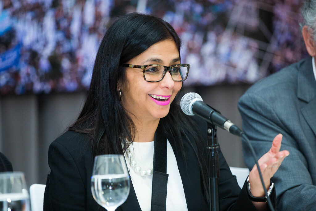 Delcy Rodríguez en el Instituto PATRIA 31512760222 F3df1ba858 B